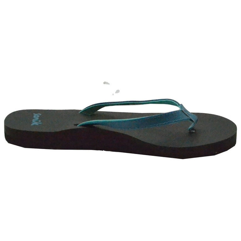 Sanuk Women's Yoga Joy Flip Flop Toe Post Sandals SWS10275 