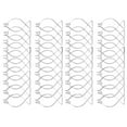 thumbnail image 4 of Dropped Ceiling Hooks, Hang From Ceiling Rebound Hook Ceiling Hook Ceiling Clip Fishtail Ceiling Hook F2 Metal Hook  for Birthday Party for Classroom, 4 of 7