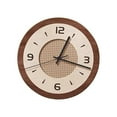 thumbnail image 3 of deevoka Hanging Art Clock Lightweight Clock for Bedroom Dining Room Office Round, 3 of 9