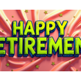 thumbnail image 4 of Shiny Orange Happy Retirement Banner with Butterfly Elements on Blue Satin Background Party Decoration for Retirement Parties Photography Props Backdrop Decorations, 4 of 4