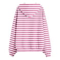 thumbnail image 3 of Women's Hooded Zippered Drawstring Waist Long Sleeved Comfortable Outdoor Sports Sweatshirt for Everyday Use, 3 of 3