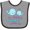 Heather and Black, variant on Inktastic My Daddy Whale-y Loves Me Boys or Girls Baby Bib