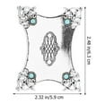thumbnail image 3 of MOVTOTOP Embroidery Floss Organizer for Home Use Silver Zinc Alloy Easy to Use Compact Design 4.5 x 5.5 Inches, 3 of 7