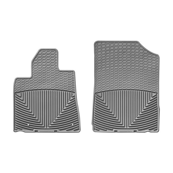 WeatherTech All-Weather Floor Mats compatible with Toyota Sequoia, Tundra - 1st Row (Driver & Passenger), Grey