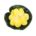thumbnail image 2 of 1Pc Simulation Lotus Flower Mini Artificial Pond DIY Home Fish Tank Decoration Peach Red, 2 of 13