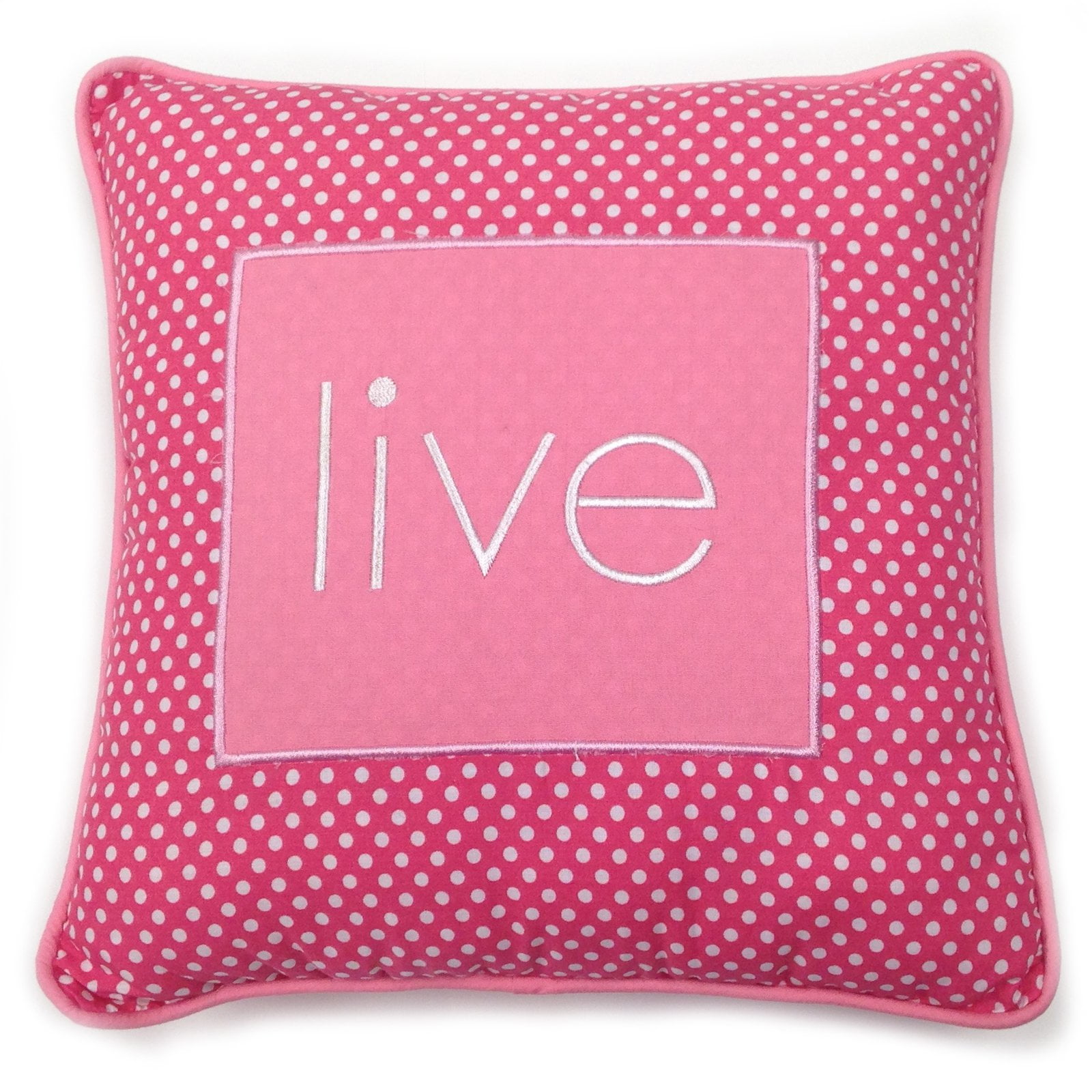 One Grace Place Simplicity Hot Pink Decorative Pillow Live
