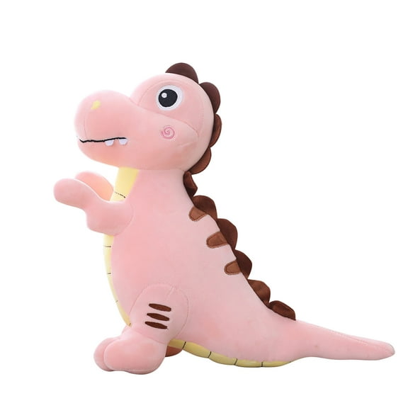 Cute Dinosaur Plush Toys, Fat Dinosaur Stuffed Animals Toys Dolls, Dinosaur Plush Toy Soft Stuffed Animal Dino Plushies Doll Cute Birthday Gifts for Kids Girls Boys (Pink,16in)