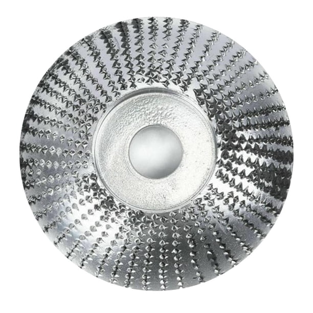 de Modelado de de Material Metálico, Práctico, Duradero y Estable de utilizar, No Producirá un Fenómeno de Temblor - Plata, Curvado En forma de arco Gloria Disco de molienda de amoladora angular