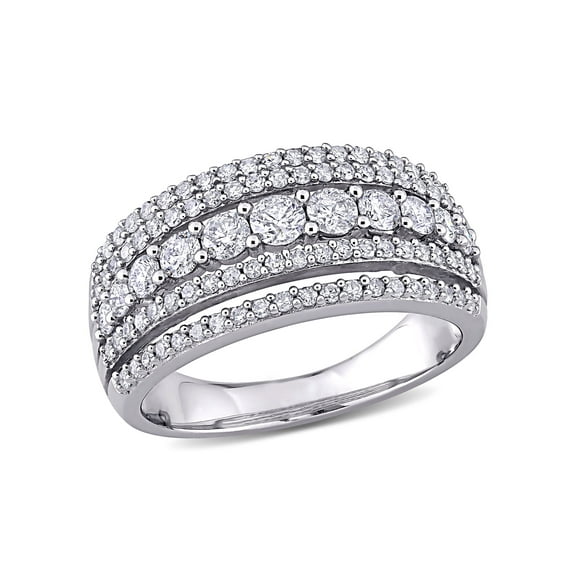 Everly Women's Diamond 10k White Gold Ring