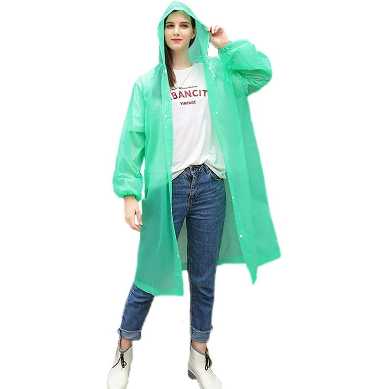 Clear raincoat outlet walmart