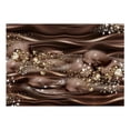 thumbnail image 3 of Tiptophomedecor Glam Wallpaper Wall Mural - Chocolate River, 3 of 4