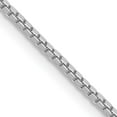 thumbnail image 1 of 14K White Gold Wg 1.1mm Box Chain (18 X 1.1) Made In Peru wlb110-18, 1 of 5