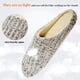 thumbnail image 3 of Dinheiro Zapatillas de interior de espuma viscoelástica sin cordones para dormitorio, acogedores zapatos ligeros de verano para exteriores con suela de goma, 3 of 5