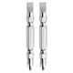 thumbnail image 1 of Uxcell 2pcs Punta de Destornillador Magnética de Doble Extremo 6mm PH2/SL6 2.56"/65mm 1/4" Vástago Destornillador Phillips Ranurado Plano, 1 of 7