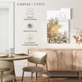 thumbnail image 5 of Elephant Stock Golden Skies Wall Art - Vertical Multi Panel Canvas - Living Room Wall Decor - Floral And Botanical Multi Panel - Gold And White Decor By Kubistika - 32" x 50", 5 of 8