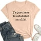 thumbnail image 5 of Camiseta con estampado sarcástico para mujer - Camiseta informal de manga corta con frases divertidas, 5 of 5