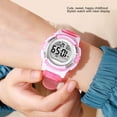 thumbnail image 3 of Reloj Cronógrafo Digital Correa de PU Impermeable Eléctrica para Estudiantes de Niñas para Deportes de Natación con Alarma de Luz Nocturna Colorida ANGGREK  Otros, 3 of 8