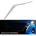 thumbnail image 3 of Left Bumper Cover Grille Molding Fit for Nissan Kicks 2021-2023/ For S And SV Models, Part Number NI1046111, 191275878064, 620755R00A, 3 of 9