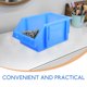 thumbnail image 3 of unbranded Caja Plástica Azul Para Almacenamiento De Componentes Y Herramientas Para Uso En Taller Y Mantenimiento, 3 of 8