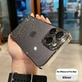 thumbnail image 1 of Luxury Electroplated Glitter Phone Case For IPhone 11 15 12 13 14 Pro Max Protective Shell Clear Transparent Shockproof Cover LZ, 1 of 6