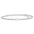 thumbnail image 4 of Auriga Fine Jewelry 925 Sterling Silver RH-plated Polished FWC Pearl with 2in ext. 9inch Bracelet for Women, 4 of 6