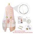 thumbnail image 4 of Dosel de cama colgante con forma de cúpula, mosquitera, rincones de lectura, decoración del hogar, accesorios de fotografía para bebés, castillo de princesa, 4 of 9