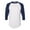 White/ Navy, variant on Adult Baseball Jersey 4420A