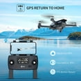 Holy Stone HS710 4K Camera Drone, GPS RC Quadcopter, 2 Batteries, 50