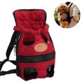 thumbnail image 2 of A20102-Portable Bag Dog Pet Chest Mochila-L Código Rojo Adepaton 2034806-9, 2 of 9