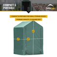 thumbnail image 2 of ShelterLogic 70388 Remise de Jardin 4 x 4 x 6 Po, Vert, 2 of 5