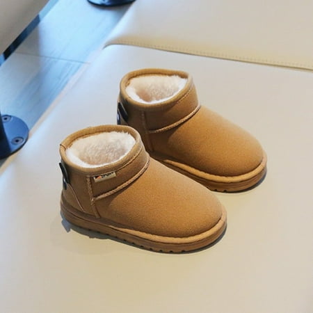 

Children‘s Snow Boots Stylike All-match Thickened Boots Parent-child Trendy 2024 Winter New Boys and Girls Warm Cotton Boots