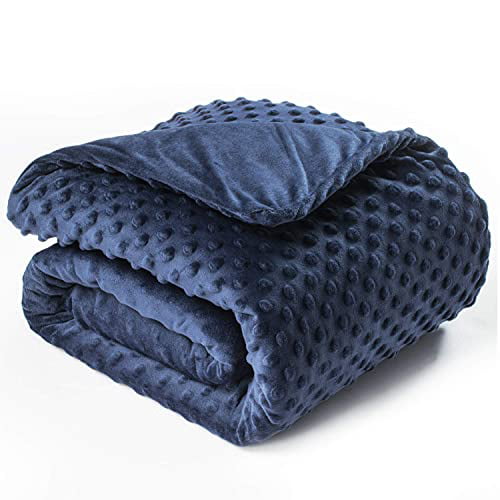 Bedsure Weighted Blanket for Adults with Removable Duvet Cover (48×72