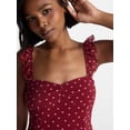 thumbnail image 4 of No Boundaries Fit and Flare Mesh Dress, Women’s XXS-XXL, 4 of 5