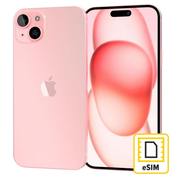 Apple iPhone 15 128 gb Rosa Celular Reacondicionado eSIM