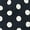 Navy Blue, variant on Unique Bargains Men's Long Sleeve Button Slim Polka Dots Shirt 34 White