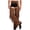 Dark Brown, variant on Aiihoo Adults Men Women Western Cowboy Pants Layered Fringe Western Motorcycle Pants Raves for Carnival Dark Brown M