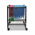 thumbnail image 4 of Mobile File Cart w/Sliding Baskets 12.88w x 15d x 21.13h, Black, 4 of 6