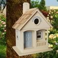 thumbnail image 2 of Home Bazaar Pacific Grove Bird House - Light Blue, 2 of 2