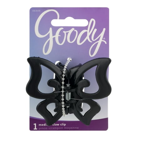 Small Crystal Butterfly Claw Clip - Goody Gdy Lg Butterfly Filligree Claw Clip