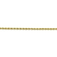 thumbnail image 3 of 10K Yellow Gold necklace Rope chain Diamond-cut 18 in 2.5 mm, 3 of 5