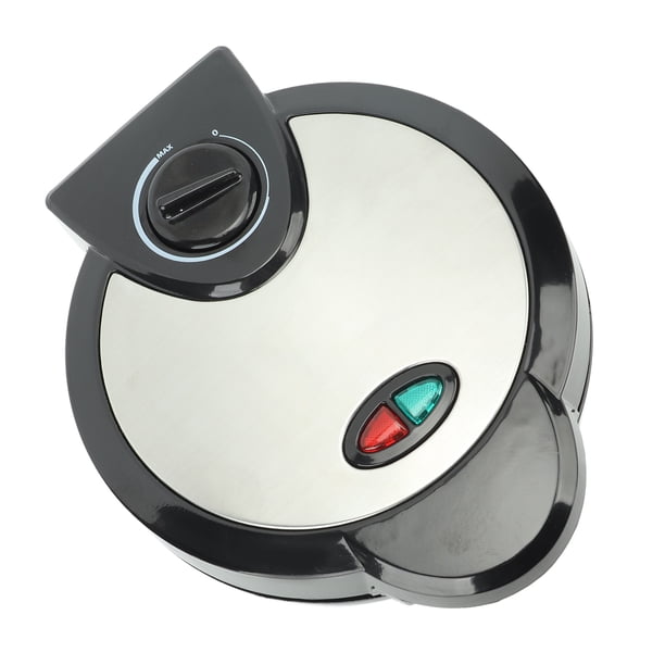 Máquina para hacer gofres multifuncional de grado alimenticio, segura, evita que se pegue, máquina para hacer gofres redondos con Control de temperatura, enchufe estadounidense de 110V