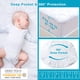 thumbnail image 3 of Protector de colchón Lunsing Queen, impermeable y transpirable, blanco, 3 of 7