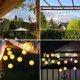 thumbnail image 5 of Guirnalda de luces LED con energía solar, 7 m, 50 luces blancas brillantes para decoración de exteriores, 5 of 7