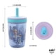 thumbnail image 5 of Zak Designs Disney Frozen II Movie Kelso Juego de vasos, tapa de rosca a prueba de fugas con pajita, hecho de plástico duradero y silicona, paquete perfecto para niños (Frozen 2 Olaf, 15 oz, sin BPA,, 5 of 5