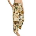 thumbnail image 2 of Bingfone Pajamas For Women,Wild West Cowboy Pajama Pants With Pockets-Large, 2 of 9