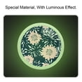 thumbnail image 2 of 4PCS Round Repeat Flowers Cabinet Fluorescence Knob Glowing in the Dark Furniture Drawer Pulls Handle with Screws, 2 of 5