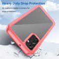 thumbnail image 4 of ShellTech Crystal Case for Samsung Galaxy A15 5G Slim Thin Soft TPU Bumper & Hard PC Back Shockproof Scratch Resistant Protective Phone Case for Galaxy A15,Red, 4 of 8