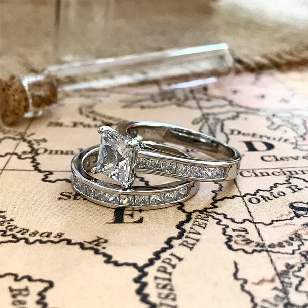 Platinum bridal shop sets