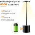 thumbnail image 1 of LED Cordless Table Lamp,Rechargeable Table Lamp,Battery Powered Lamp with Touch Switch, 1 of 2