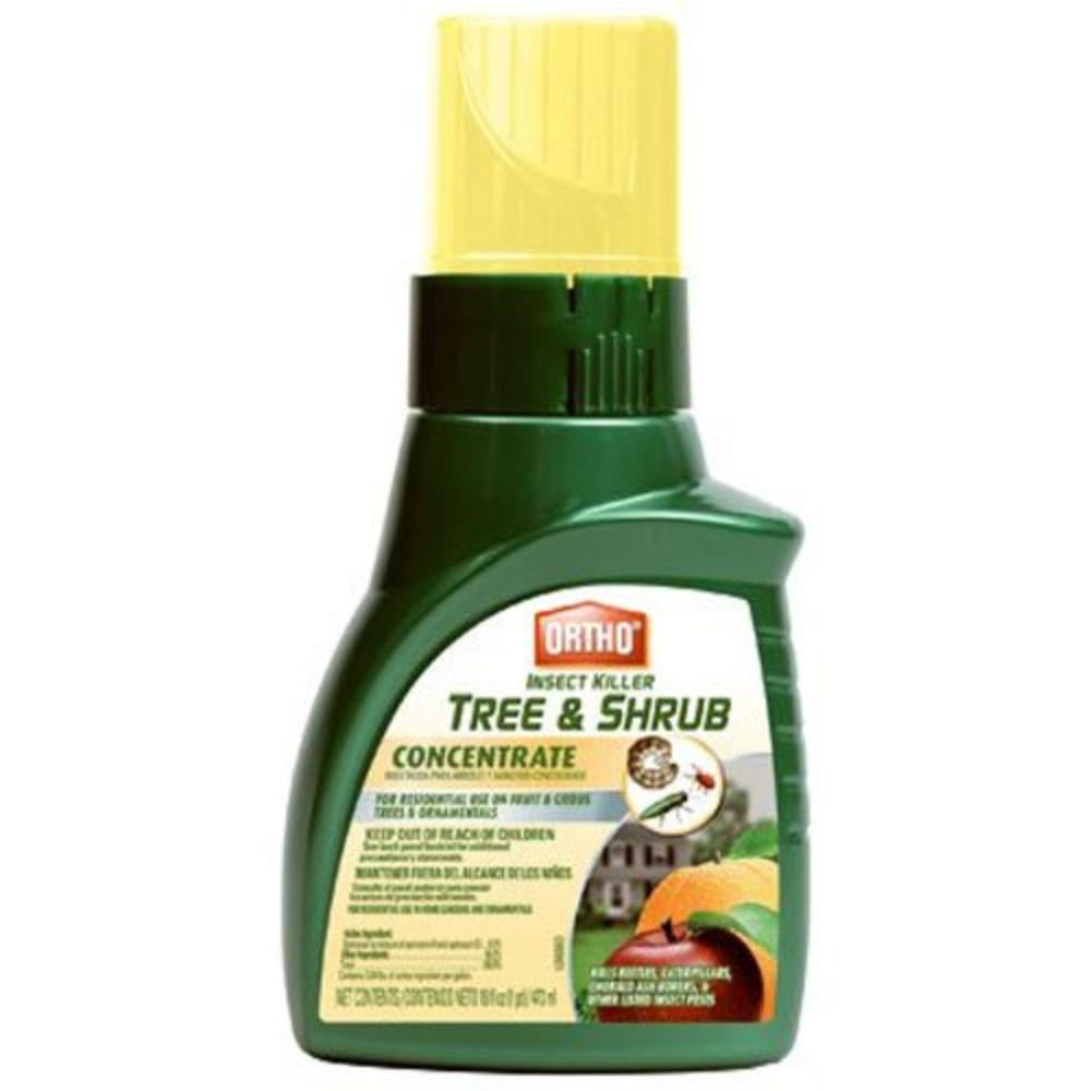 Tree & Shrub Insect Killer Concentrate, Controls armyworm, bagworm, beetle, caterpillar, Emerald